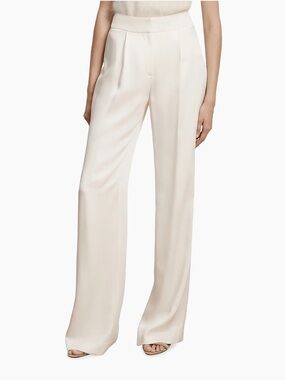 Veronica Beard Robinne Wide leg Pleated Pants size 4